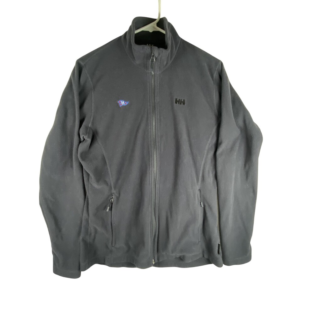 Helly Hansen Micro Series Jacket Mens XL Blue Polartec Fleece Full Zip Outdoor